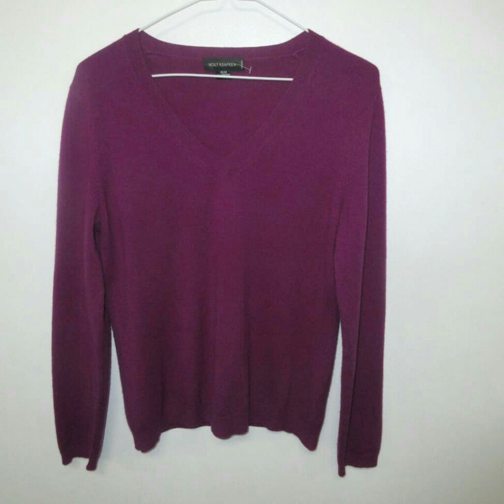 HOLT RENFREW  sweater 100% cashmere